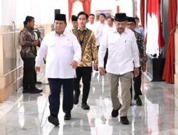 Prabowo Hadiri Dan Serahkan Zakat Ke Baznas