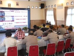 Kapolres Simalungun Ikuti Arahan Kapolri Terkait Situasi Kamtibmas Pasca Operasi Ketupat 2025
