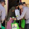 Kunjungan Kerja Ke Polsek Pandan, Kapolres Salurkan Bantuan Sosial Kepada Masyarakat