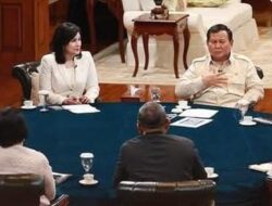 Prabowo Gelar Pertemuan Enam Jam dengan Pemred di Hambalang