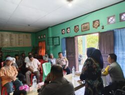 Polsek Bangko Dan Lurah Bagan Hulu Sosialisasi Karhutla