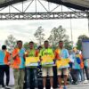 Atlet Divif 1 Kostrad Rajai Podium Event Lari Nasional