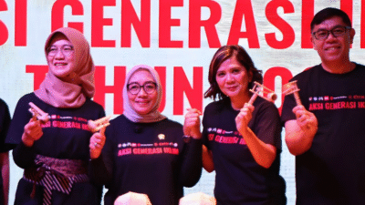 Sehari Bermain Bersama Anak, Peluncuran Kampanye Aksi Generasi Iklim