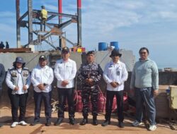 Kemenko Polkam Tinjau Proyek Strategis di Perbatasan Negara : Pastikan Menara Suar Karang Singa Berdiri Kokoh