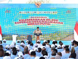 Presiden Prabowo Resmikan 80.081 Koperasi Merah Putih (Desa/Kelurahan)