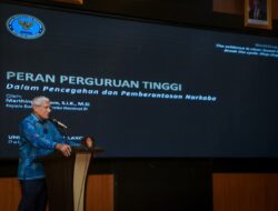 Gelar Kuliah Umum di Universitas Tadulako, Marthinus Hukom : Kampus Tempat Mendidik dan Membentuk Sikap