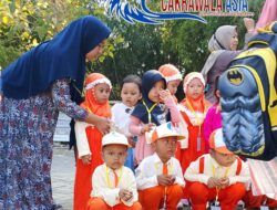 Hari Pertama Sekolah di TK Ikmal Ceria Dipenuhi Tawa dan Semangat Anak-Anak
