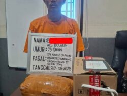 Ganja 2,2 Kg Gagal Beredar, 1 Warga Medan DPO