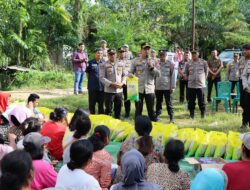 Kapolres Tapanuli Tengah Gelar Bakti Sosial dan Dengarkan Aspirasi Warga