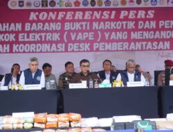 Musnahkan 474 Kg Narkoba, Menko Polkam-RI Apresiasi BNN-RI