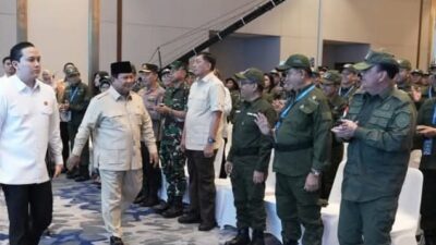 Menko Polkam Budi Gunawan Hadiri Acara Pembekalan Guru dan Kepala Sekolah Rakyat di JIExpo Kemayoran Jakarta