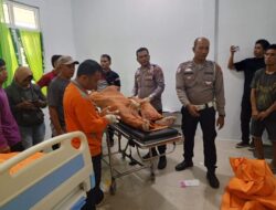Laka Lantas Tunggal di Jalinsum Barus – Sorkam Berhasil di Evakuasi Polisi