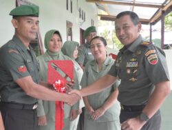 Danrem 023/KS Resmikan Rumah Dinas Prajurit