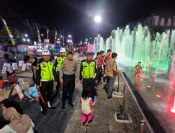 Tapanuli Tengah, Polisi dan TNI Gelar Patroli Skala Besar