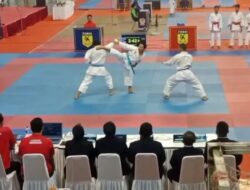 Atlet Karateka Junior Yonif 5 Marinir Raih Juara Pertama Kejuaraan Karate Piala Koni Tahun 2025