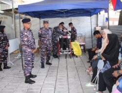 Satgas Trisila 25/III Gelar Karya Bakti Bagi Masyarakat Kepulauan Sangihe