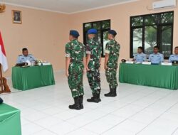 Pastikan Tidak Ada Ruang Judi Online, Lanud Sugiri Sukani Gelar Sidang Disiplin