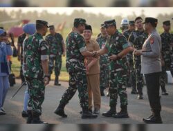 Pangdam XII/Tpr Bersama Forkopimda Sambut Kedatangan Kasau di Bumi Khatulistiwa