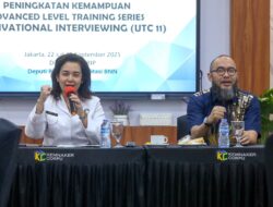 Tingkatkan Kemampuan Mahir Petugas Rehabilitasi, BNN-RI Gelar Advance Level Universal Treatment Curriculum 11