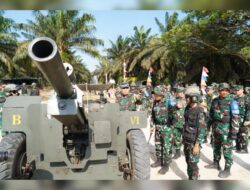 Aswaslat Latbakjatratnis Yonarmed 16/TK, Pangdam XII/Tpr Terima Brivet Kehormatan Armed