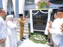 Walikota Tangerang Resmikan Masjid Baiturrahman Annisa di Cibodas