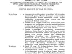 Menkeu Resmi Terbitkan Aturan Penempatan Rp.200 Triliun Uang Negara di Bank BUMN