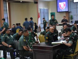 Taklimat Awal Audit Kinerja Itjenad TA 2025 di Korem 091/ASN