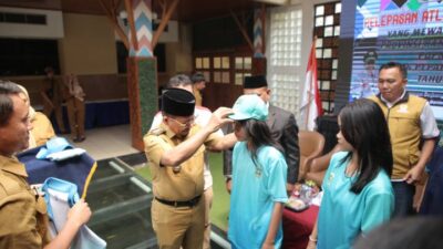 Pemko Tangerang Lepas Kontingen Atlet POPNAS XVII dan PEPARPENAS XI 2025 DKI Jakarta