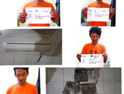 Empat Pria Pengangguran Ditangkap Polisi