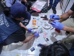 Tim Gabungan BNN dan Polri Grebek Kampung Ambon