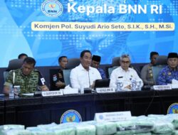Konferensi Pers Ungkap Peredaran Narkoba, BNN-RI : Ada Peredaran Narkoba, Hubungi di Nomor Wahtsapp Ini