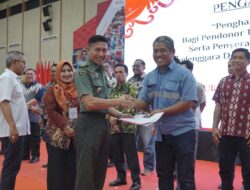 Danrem 091/ASN Apresiasi Pendonor Darah