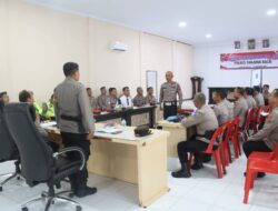 Polres Tanjung Balai Gelar Latihan Pra Ops Zebra Toba 2025