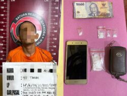 Sat-Res Narkoba Polres Tanjung Balai Ringkus Pria di Teluk Nibung