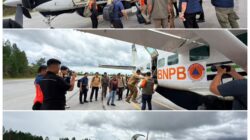 Kepala BNPB Tinjau Sejumlah Titik Bencana Melalui Udara dan Salurkan Bantuan 