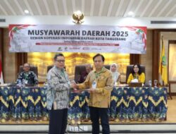 Sah! Prasetyo Budi Pimpin Ketua Dekopinda Kota Tangerang Periode 2024-2030