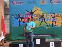 Dispora Kota Tangerang Targetkan Cabor Squash Naik Level, Prestasi Nasional dan Internasional