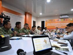 Kasau Ikuti Rapat Terbatas Khusus Penanganan Bencana yang Dipimpin Presiden RI di Aceh