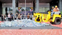 Konferensi Pers Pemusnahan Barang Bukti Pelanggaran Kekayaan Intelektual Senilai Rp.3 Miliar