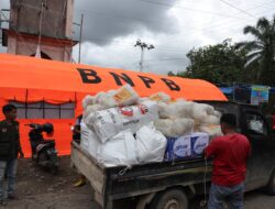 BNPB Pastikan Kebutuhan Logistik di Kabupaten Agam Terpenuhi