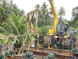 Pemkab Padang Pariaman dan PPN Provinsi Sumbar Targetkan Jembatan Bailey Siap Dalam Sepekan