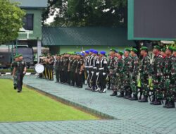 Peringati Hari Juang TNI AD ke-80, KOREM 091/ASN Gelar Upacara