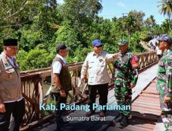 Usai di Kabupaten Agam, Presiden Prabowo Mungunjungi Padang Pariaman