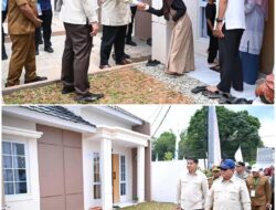 Presiden Prabowo Hadiri Acara Akad Massal 50.030 Unit Rumah KPR FLPP