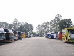 Terminal A Poris Plawad Kota Tangerang Alami Lonjakan, 874 Bus Dengan 4.479 Penumpang