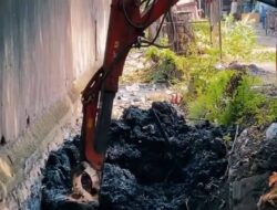 Aksi Mitigasi, Pemko Tangerang Normalisasi Saluran Pembuangan Pasar Baru Karawaci