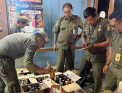 Di Kota Tangerang, Ratusan Botol Miras di Sita Pemerintah : Perda Nomor 7 Tahun 2005