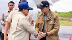 Menko Infrastruktur Sambut Kedatangan Presiden Prabowo di Tapanuli Selatan