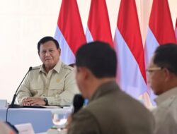 Presiden Prabowo Tegaskan : Tangani Bencana Secara Serius dan Terbuka terhadap Bantuan Publik