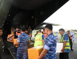 Bakti TNI AU di Ujung Negeri, Lanud RSA Kembali Kirim Bantuan untuk Korban Bencana Sumatera ‎